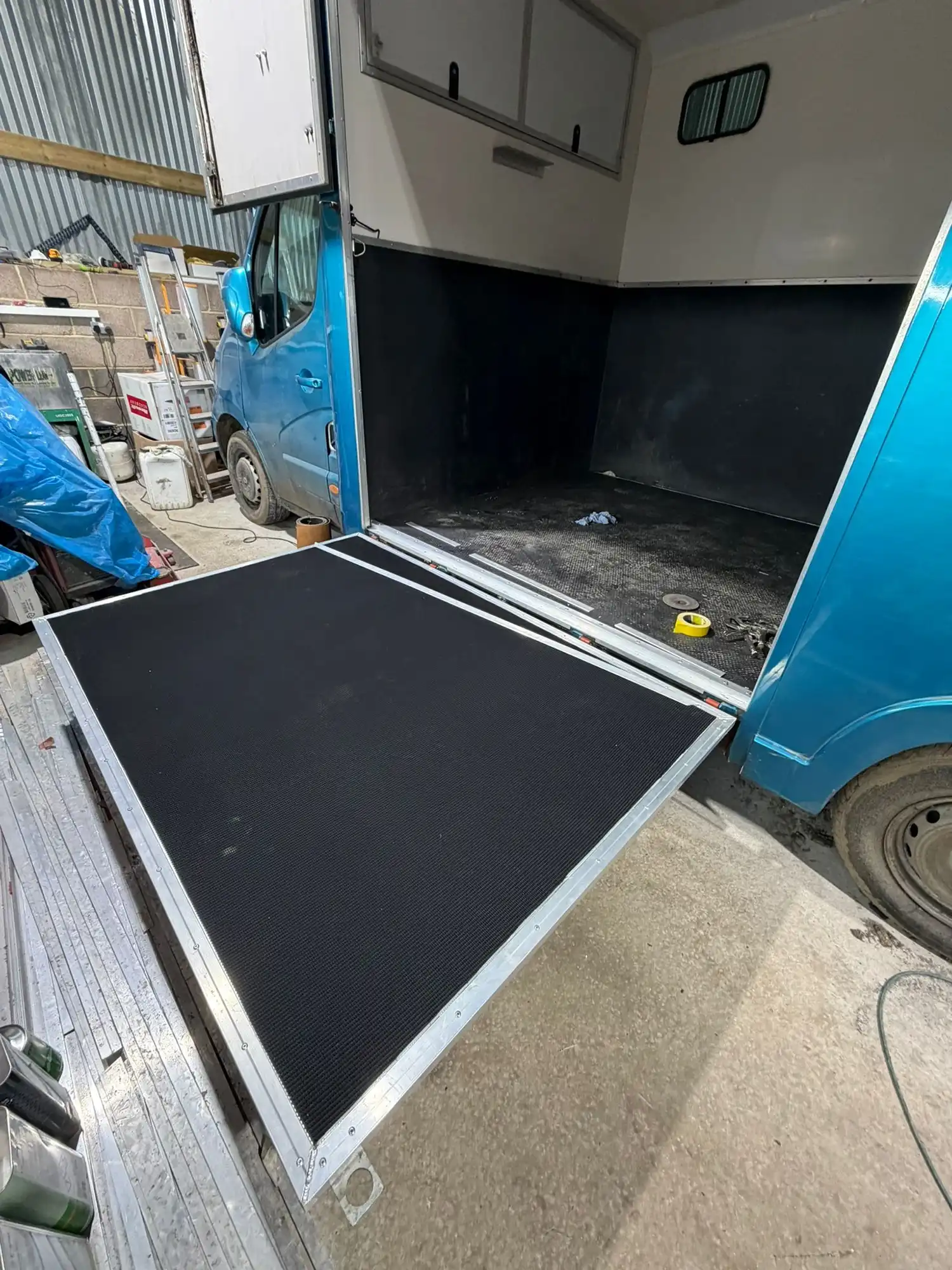 New aluminium ramp with griptop ramp